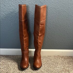 Vince Camuto Brown Baldwin Over the Knee Boots